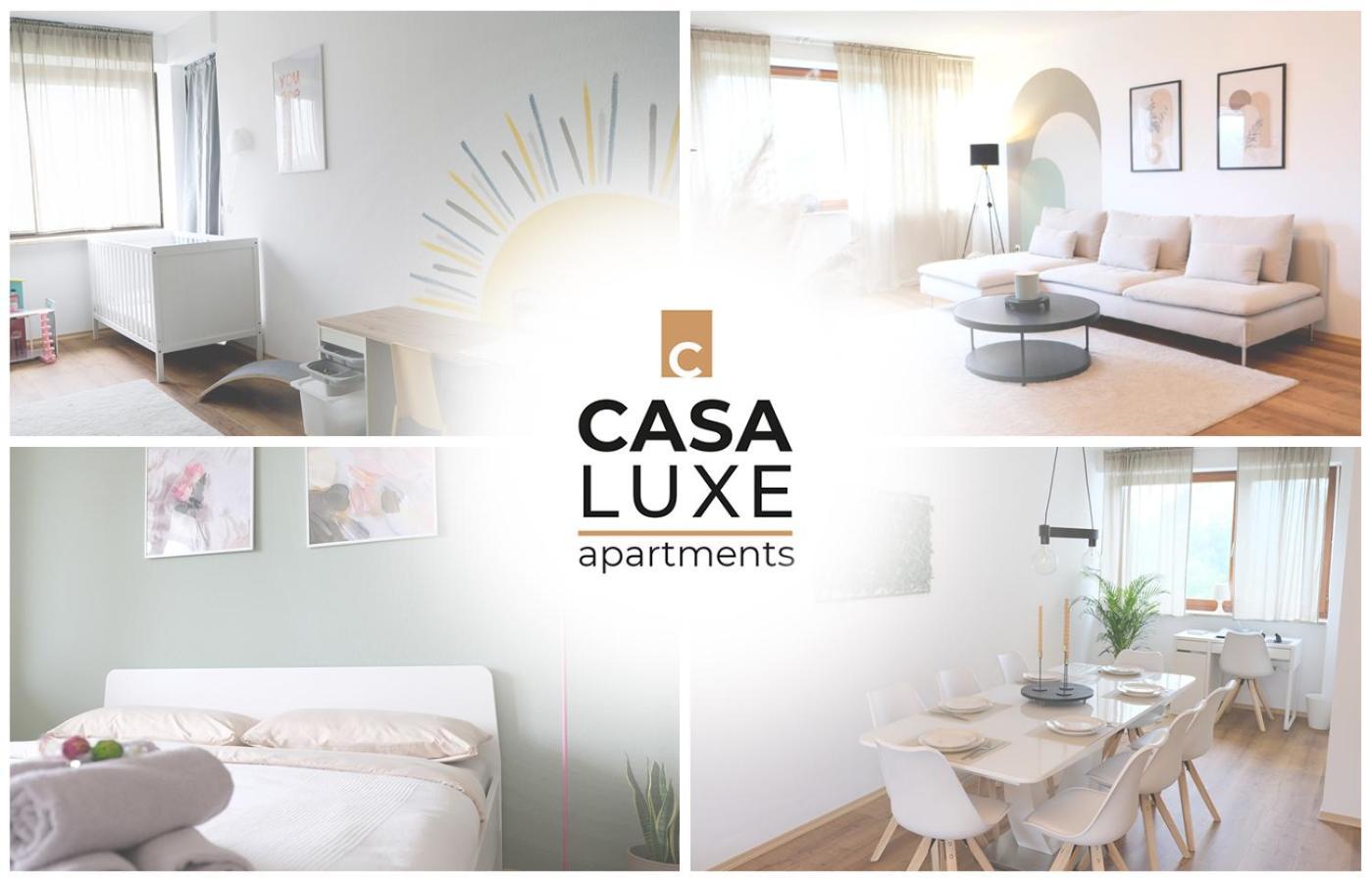 Casa Luxe - 120Qm - Zentral - Familienfreundlich - Parkplatz - 5Km Zum Legoland Apartment Günzburg Exterior foto